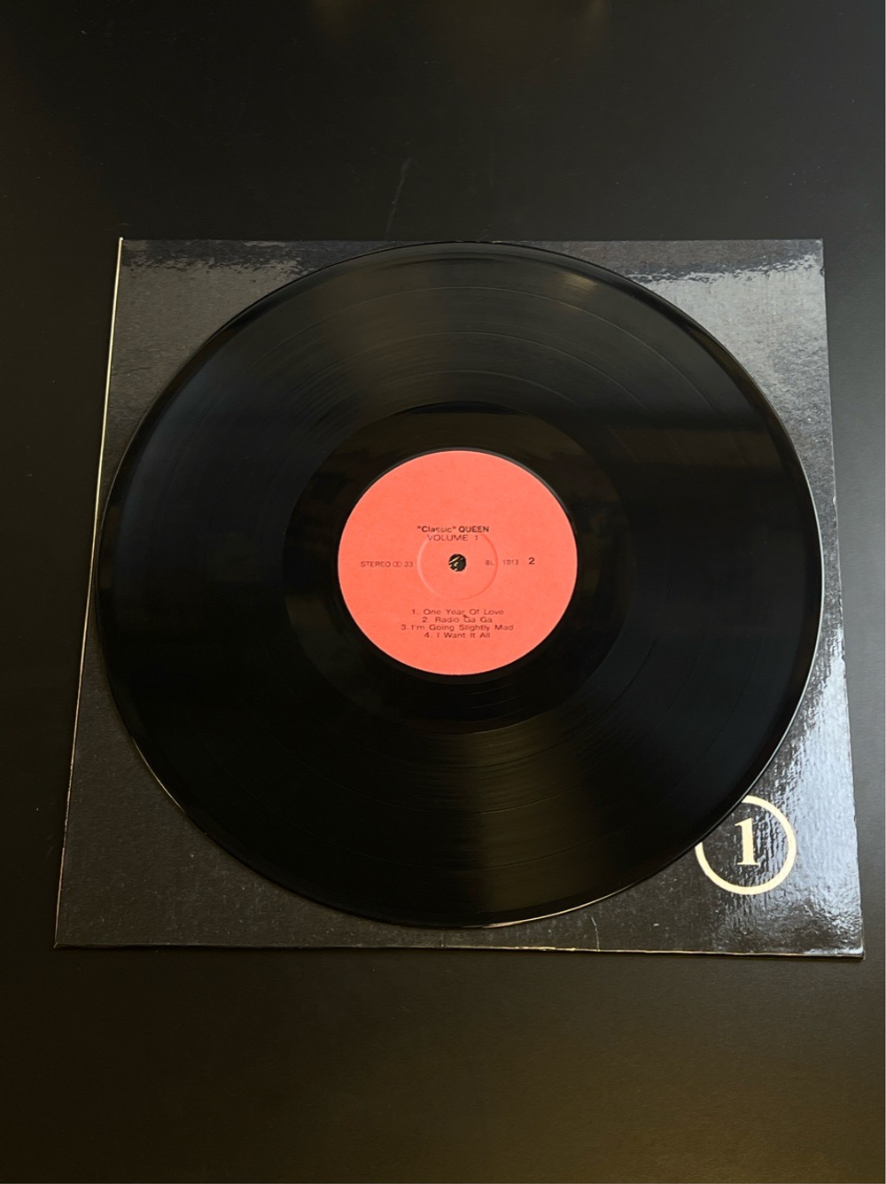 LP 1 часть Queen - Classic. Виниловая пластинка 12 дюймов