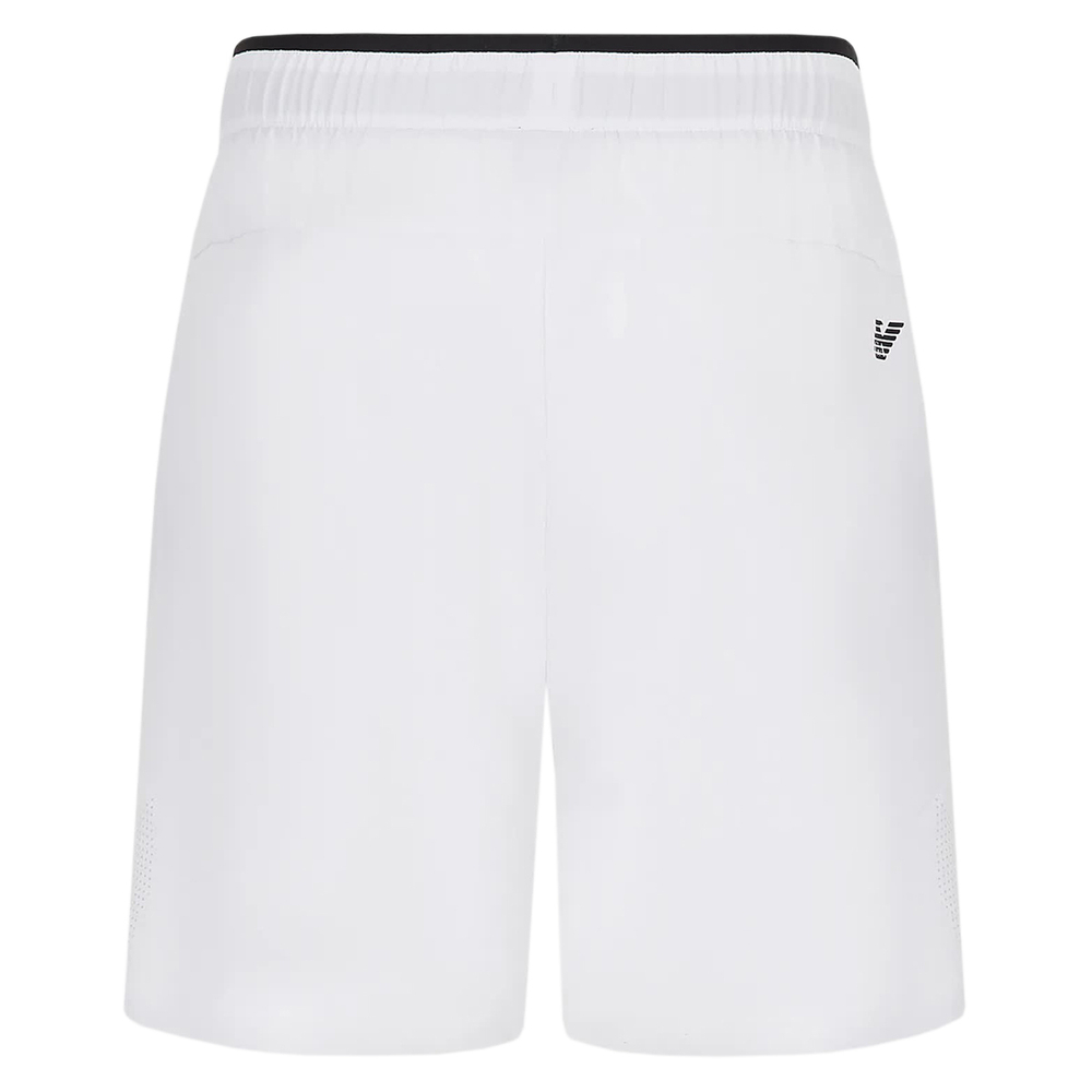 Мужские теннисные шорты EA7 Man Woven Shorts - white