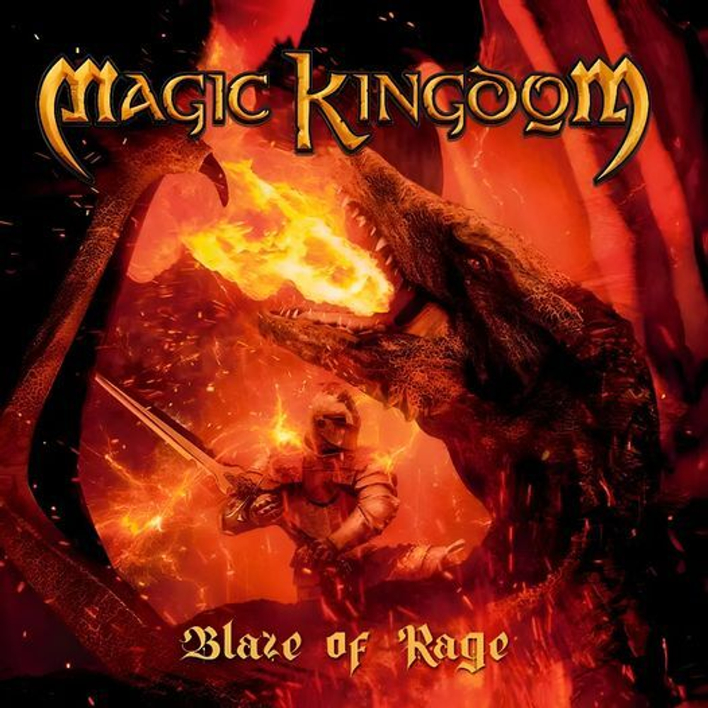 MAGIC KINGDOM - Blaze Of Rage 2024, музыкальный компакт диск, Фоно, neoclassic power metal, IRON MASK