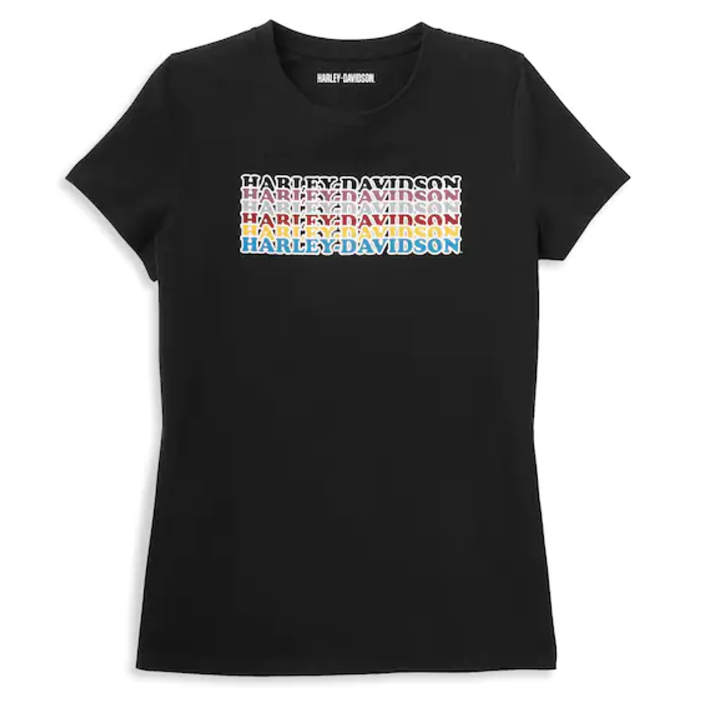 Футболка Radiating Font Graphic Harley-Davidson