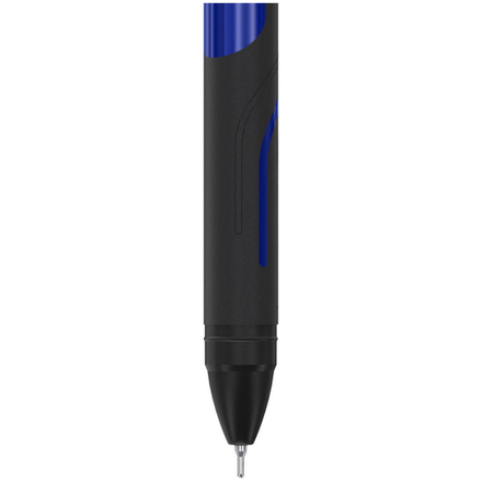 Ручка гелевая Berlingo "Shuttle" синяя, 0,5мм, игольчатый стержень