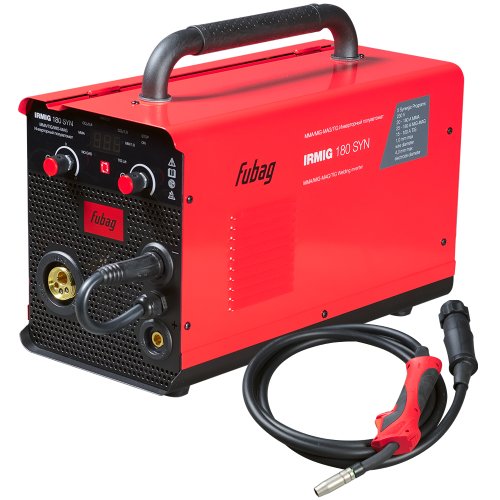 Сварочный аппарат Fubag IRMIG 180 SYN+Маска IR 9-13N S+Краги FWGN 10R
