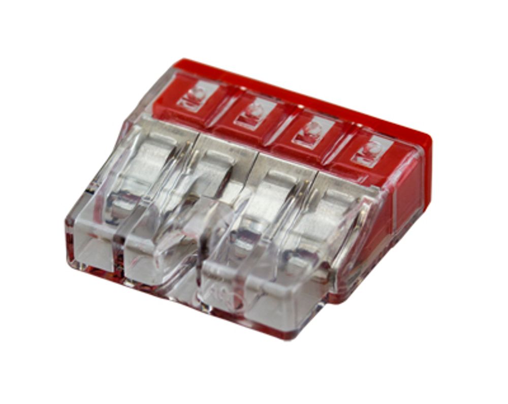 2273-204 Экспресс-клемма 4-проводная до 2,5 мм², (100 шт./уп.) WAGO