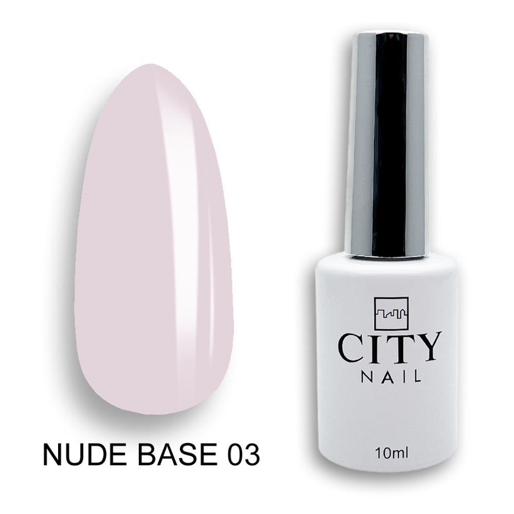 CITY-NAIL NUDE BASE 10 мл №3