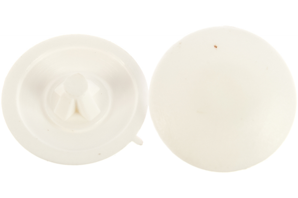 ЗАГЛУШКИ НА ШУРУП ELEMENT БЕЛЫЕ №2 40ШТ 1836