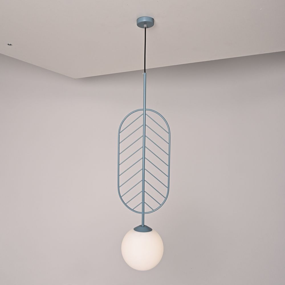 Подвесной светильник LEAF C Голубой