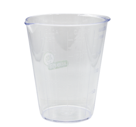 Мерный стакан, прозрачный