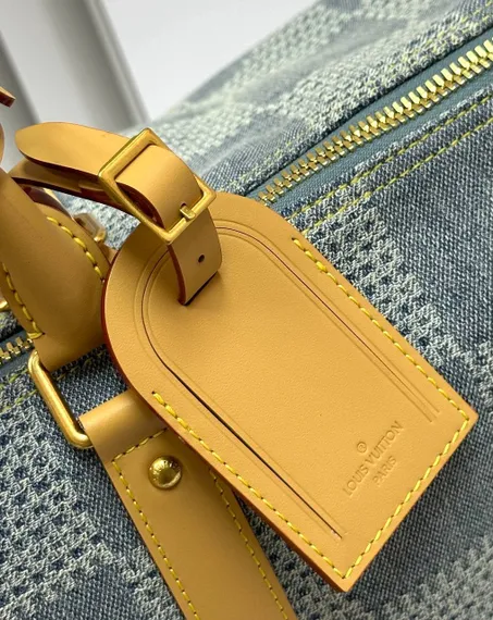 Сумка Louis Vuitton Keepall 50 с узором Damier 3D