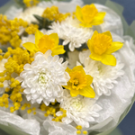 Весенний букет с нарциссами #46