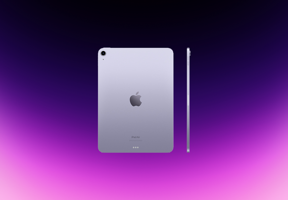 Планшет Apple iPad Air (2022) 64Gb Wi-Fi (Фиолетовый)