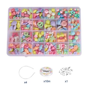 Детский набор для создания украшений, пластик, НАБ010