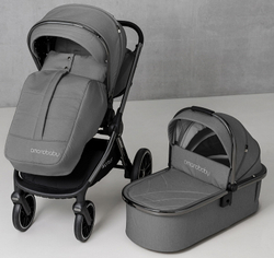 Детская коляска AmaroBaby Motus 2 в 1 серый
