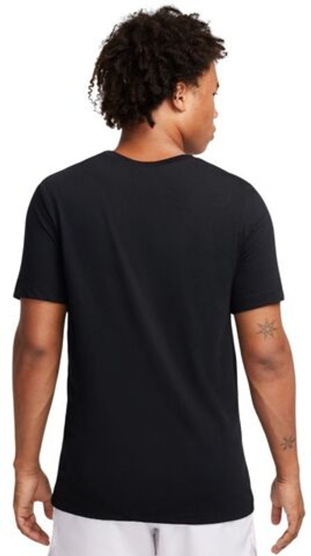 Мужская теннисная футболка Nike Court Dri-Fit Rafa Tennis T-Shirt - черный