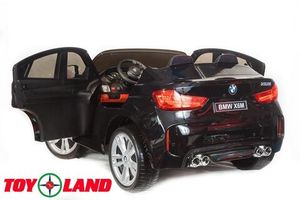 Детский электромобиль Toyland BMW X6M черный