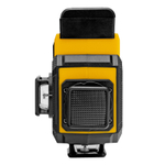 Лазерный уровень мультипризменный DLV-360-4C, 30 м, зеленый луч, Li-Ion 2,4 Aч, кейс// Denzel