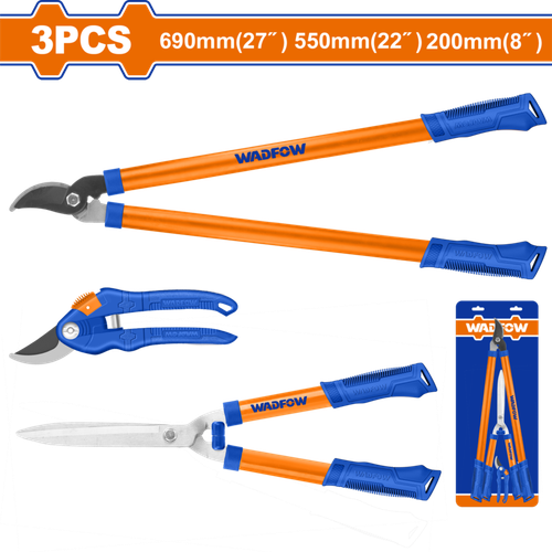 Набор садовых ножниц 3 шт (6) WADFOW WPR3E03