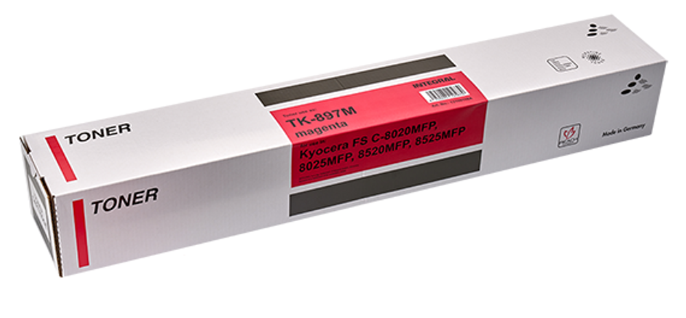 Тонер-картридж  Integral TK-895M Chip