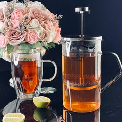 Lenardi 139-015 Френч-пресс 1000мл. в под.уп.(х12)Стекло