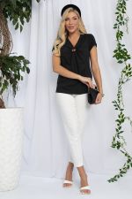 Блуза Луизиана (черная) Б13030-19М LT Collection