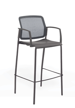 Movie стул барный со спинкой-сеткой