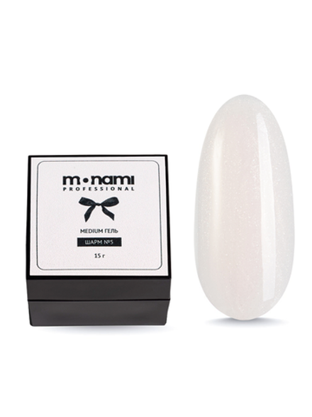 Monami Medium Gel - Гель для моделирования ногтей Шарм №5, 15гр