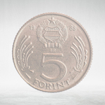 Hungary, 5 Forint - Lajos Kossuth, 1988, VF