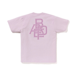 A Bathing Ape Pigment A Bathing Ape Logo Tee фиолетовый PPX