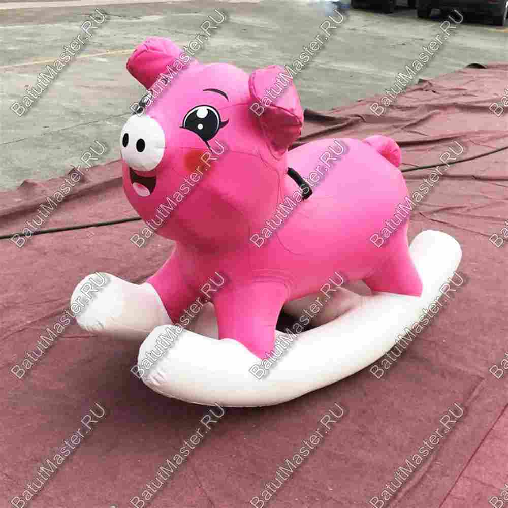 Надувная качалка «Свинка»