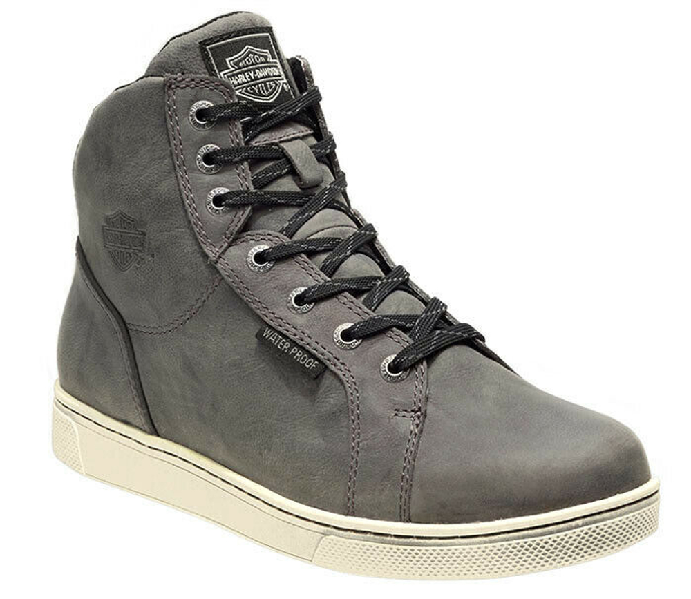 Высокие кеды Midland Black or Grey WP Harley-Davidson (Серые)