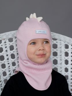 Шлем весенний/осенний вязаный (Безе) ОРЕО*