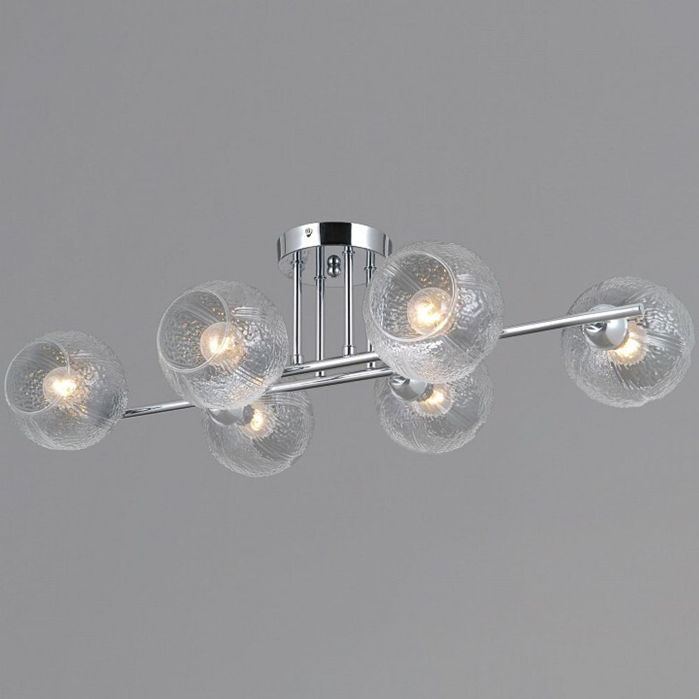 Потолочная люстра ILLUMICO ARIES IL0701-6CSQ-24 CR ARIES