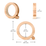 Органайзер для украшений ferris,  D19 см, натуральное дерево