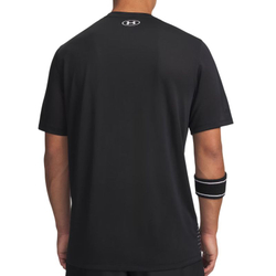 Мужская теннисная футболка Under Armour Tech Play - black/white