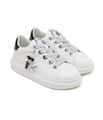 Кожаные кроссовки kapri Karl Lagerfeld - белый(KL62576N)