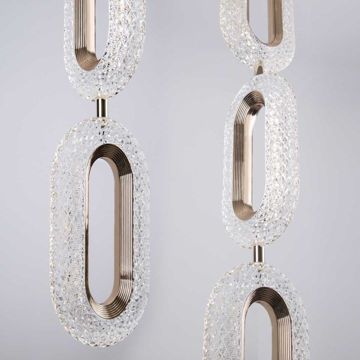 Подвесной светодиодный светильник Modelux Modestyle MS.1120.3 GD