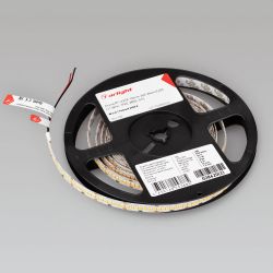 Светодиодная лента RT-A252-10mm 24V Warm2400 (11 W/m, IP20, 2835, 5m) (Arlight, 11 Вт/м, IP20) 028620(2)
