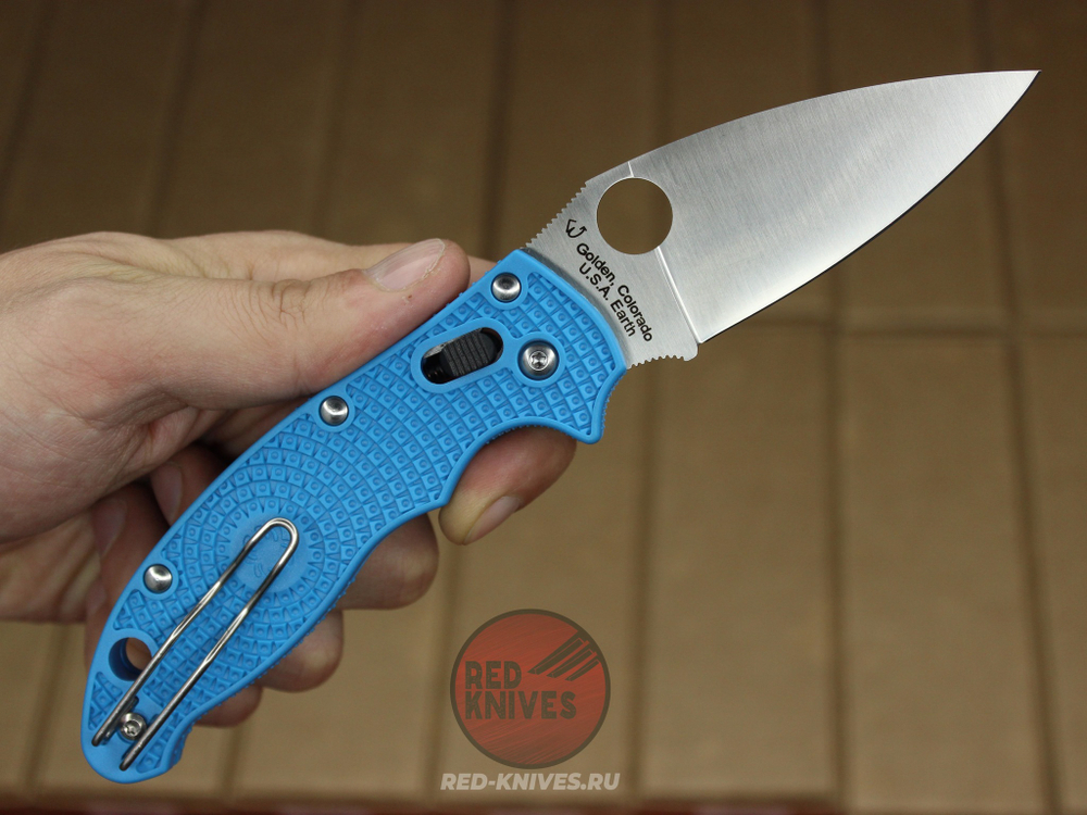 Нож Spyderco Manix 2 LTW (небесно голубой) RK-411