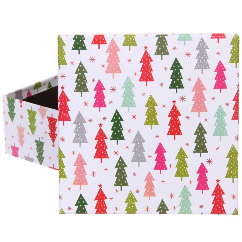 Коробка подарочная «Лес» 15,5*15,5*6,5 см