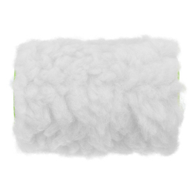 Валик сменный с натуральным мехом, 100 мм, ворс 12 мм, D 48 мм, D ручки 6 мм, Сибртех 80126