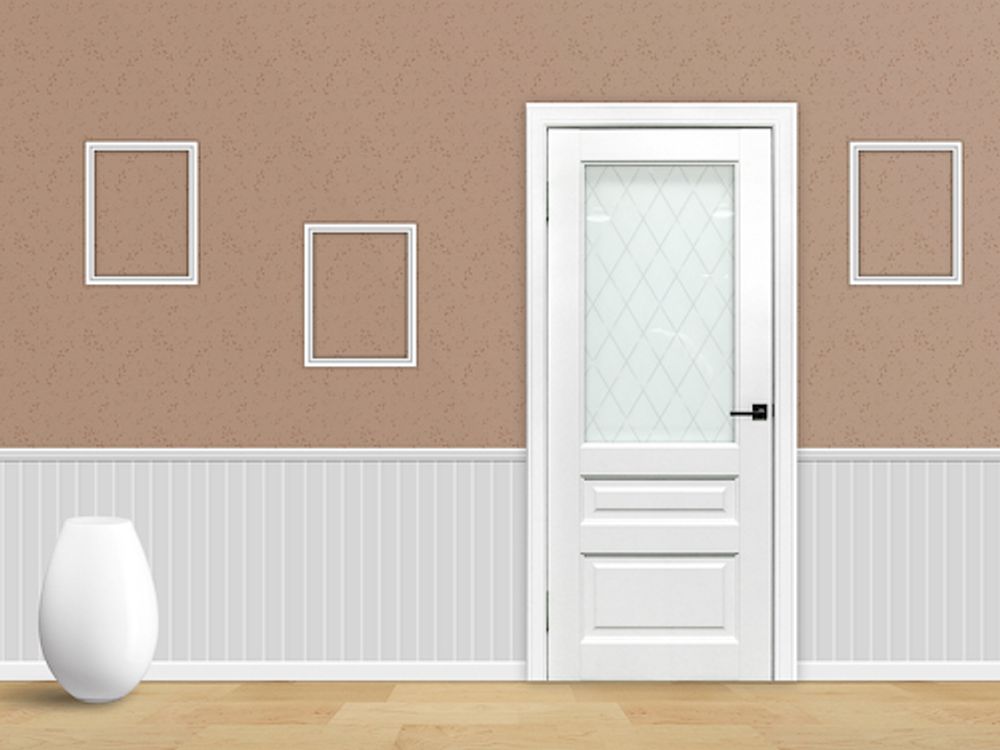 Межкомнатная дверь Эрмитаж-2 со стеклом