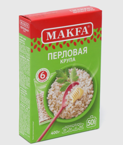 КРУПА ПЕРЛОВАЯ MAKFA 6X100ГР