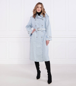 Тренч PARTITA Pinko - голубой(100586 A0MX)