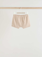 Футболка и шорты в комплекте для малышей Next E81-349, 3 шт., Молочный, Голубой, Коричневый