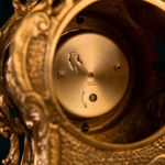 Настольные бронзовые часы