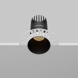 Светильник встраиваемый светодиодный Maytoni   DL120-10W-2.7K-TRS-B