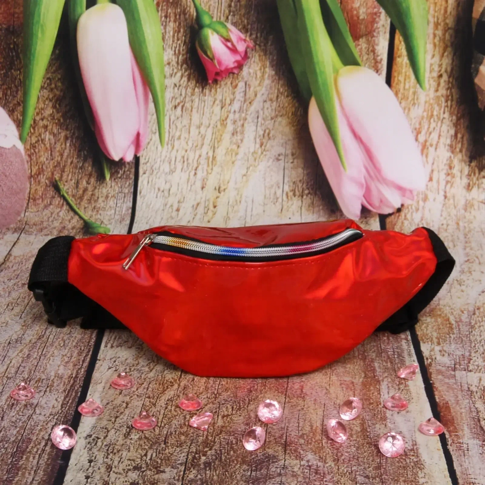 Сумка на пояс «Ultramarine - Elements», цвет красный, 30*13*7см