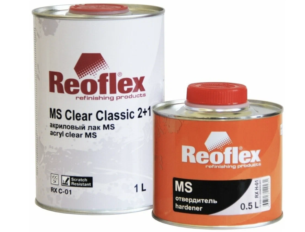 Reoflex Clear MS Optim Акриловый лак 2+1 (1+0,5л)