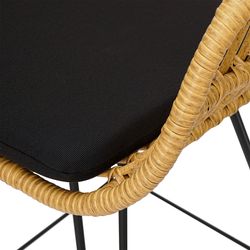 Стул барный Vetle Bent, ротанг