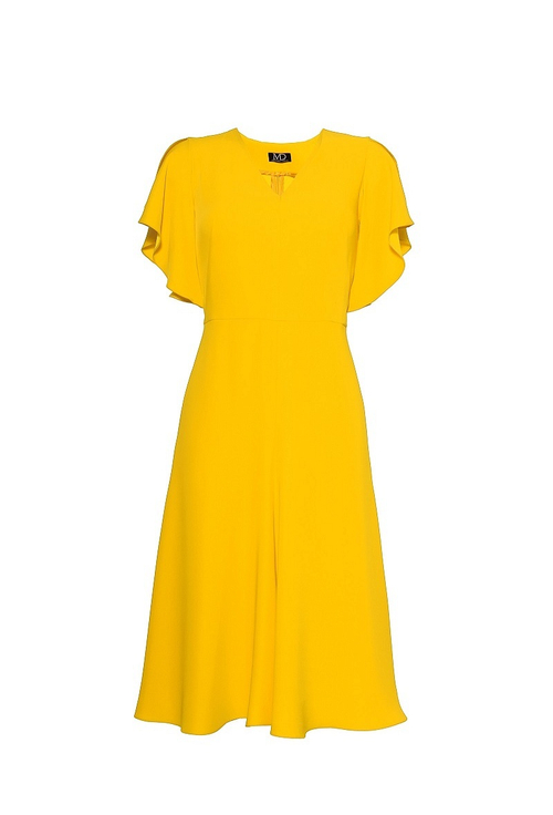 Платье "Нарцисс" жёлтое 21-15SS