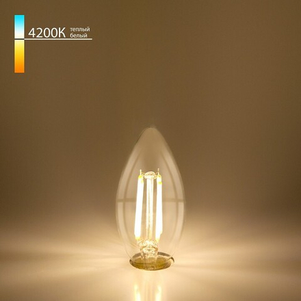 Лампа светодиодная Elektrostandard Свеча F E14 7Вт 4200K a049116